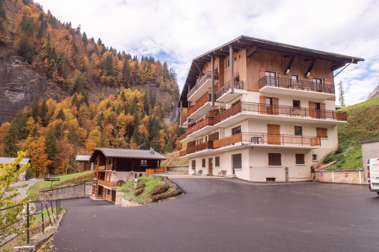 Le Borderan Apartment La Giettaz Exterior foto